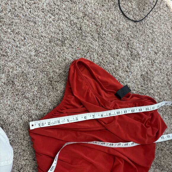 Norma Kamali Diana Gown in Cinnamon Sz M Gown Wedding Guest Formal Evening - Picture 9 of 12